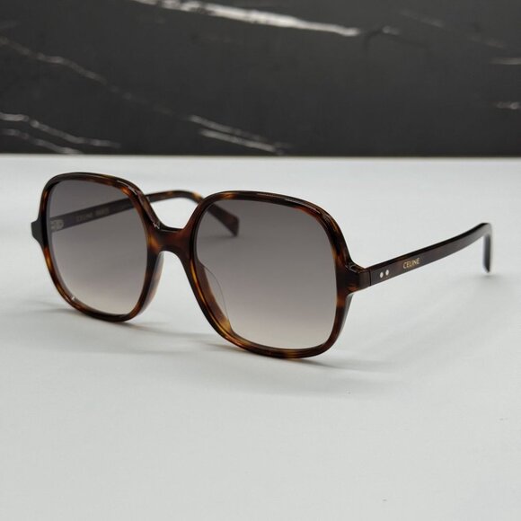 NEW CL40244U 52F CELINE SUNGLASSES HAVANA WOMEN EYEWEAR CELINE CL 40244U - Picture 2 of 12